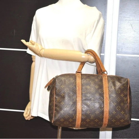 Authentic Louis Vuitton Sac Souple 35 Boston Bag - Picture 11 of 13